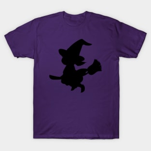 Purple Witch Sillhouette T-Shirt